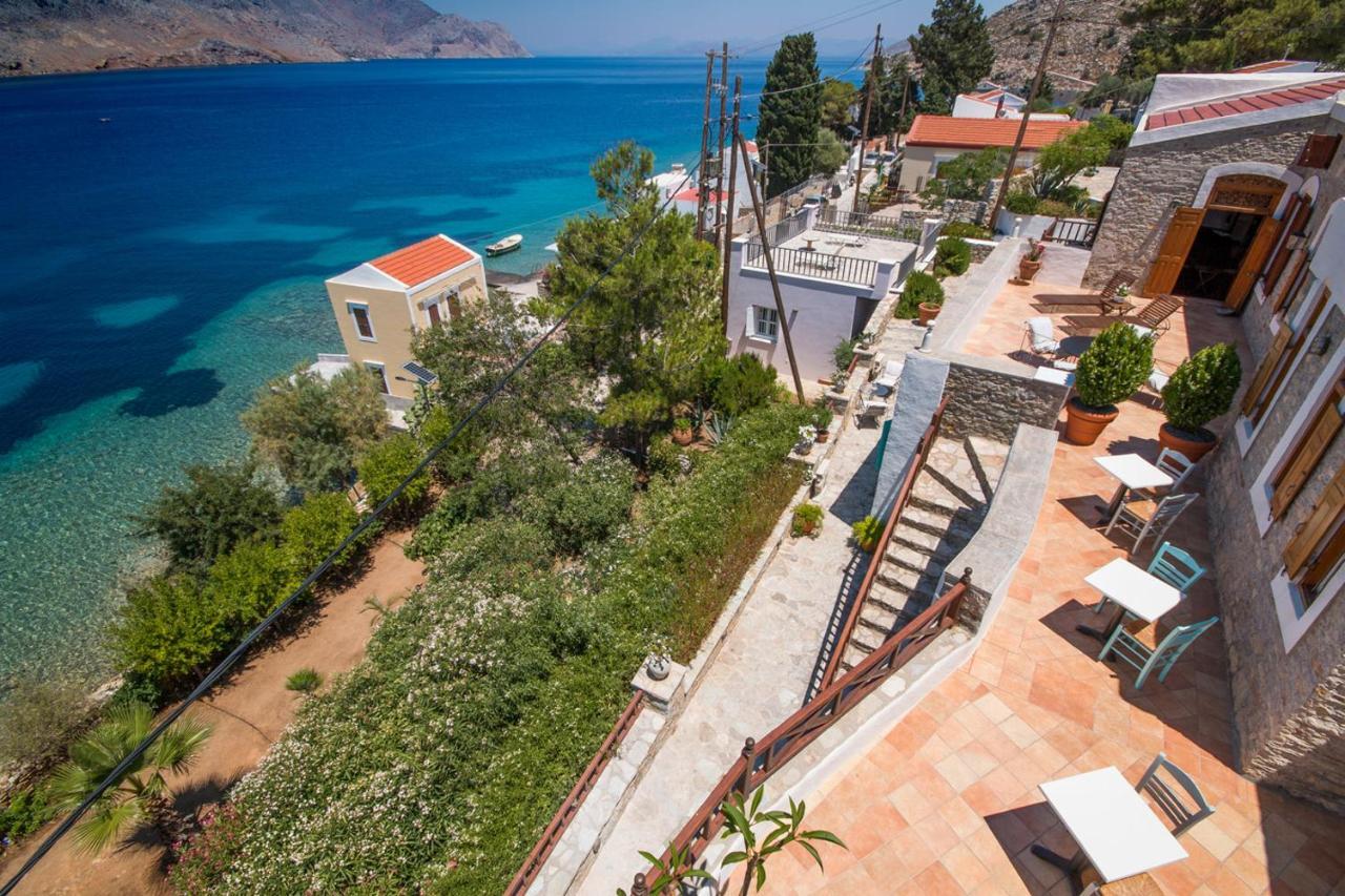 Emporio Hotel Symi Bagian luar foto